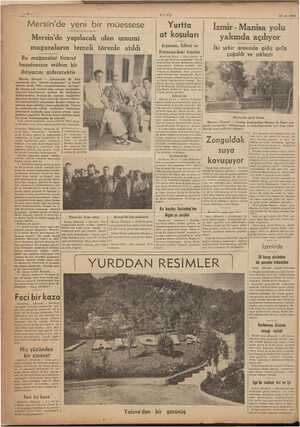    | ep ULUS e Mersin'de yeni bir müessese Mersin'de yapılacak olan umumi mağazaların temeli törenle atıldı Bu mağazalar...