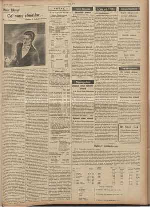    2-8. 1938 Macar hikâyesi Yazan: Diplomata Hungaria otelinin teri len suvare Ep Sml te kadar Sti. Yazın en sıcak günlerinden