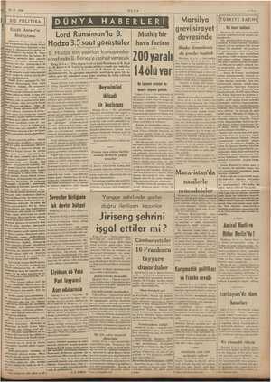          8 -1938 ULUS Yi Marsilya sirayet devresinde DIŞ POLİTİKA İTÜRKİYE BASINI; i Bir basın hâdisesi Küçük Antant'ın Bled