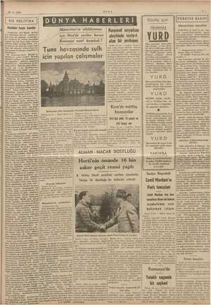  “RAL LEĞJĞLDELLEES . 26-8 1938 | DIŞ POLİTİKA | Müstakbel harpte Amerika z k- ümreyi yo inden ayı- boyuna, genişliyor ve...