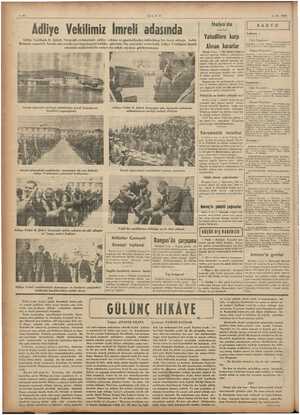    3-9- 1938 | Adliye Vekilimiz İmreli adasında li ev İ de big eco Yahudilere karşı ALİN: gitmiştir. kedi ede çoğlu Karl ve