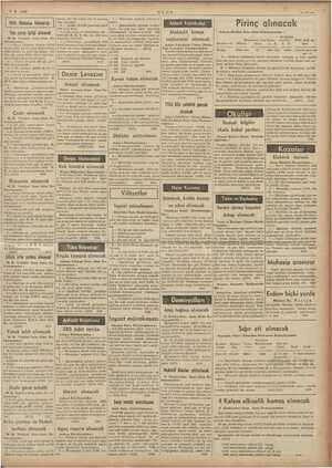    Maaş , ği pm AN ” ee Kp , MM d MAMA ” 7-9. 1938 ULUS —ı— Bi ER Pirinç alınacak Muhtelif “kimya Ankara Okulları Satm Alma