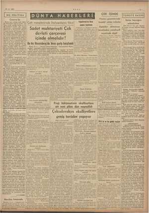    10-9 - 1938 WE US ai geni | DIŞ POLİTİKA | Cenevre'de GERİŞİNDE (TURKİYE BASINI) Fransiz gazetelerinde © i - Hatay...