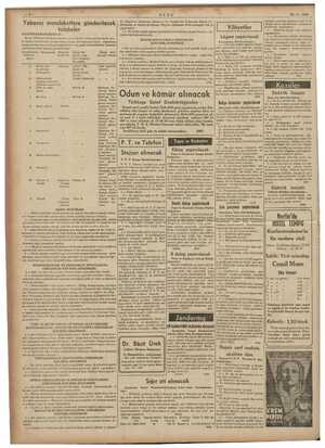    ULUS N 25-9. 1938 Yabancı memleketlere talebeler KÜLTÜR BAKANLIĞINDAN : zarf usüliyle Lâgam yaptırılacak HUKUK SINAVLARINA