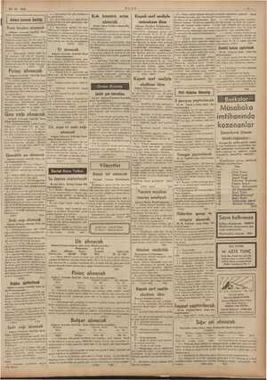    24-10-1938 ULUS —11— Kok kömürü satın | Kapalı zarf usuliyle münakasa ilânı Ankara Levazım Yolları Umum Mü- Kuru fasulye