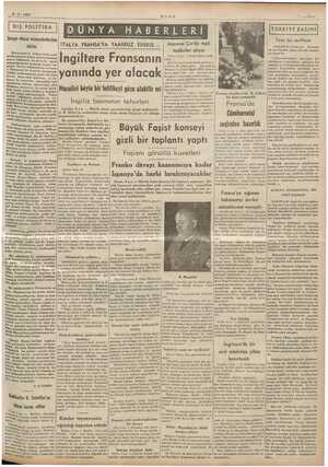  MEM 6-2.1939 ULUS —3— JrürkiyE BASINI) > di e 1 Yeni bir mefhum inkiiaı İTALYA FRANSA'YA TAARRUZ EDERSE... | Japonya Çin'de