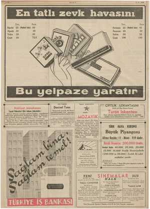    “ULUS 2-4-1939 Tane Kuruş Sipahi 25 (Madeni kulu) 50 Sipahi 20 35 Yaka 20 30 Çeşit (o 50 12,5 Tane Kuruş Samsun 25 (Madeni