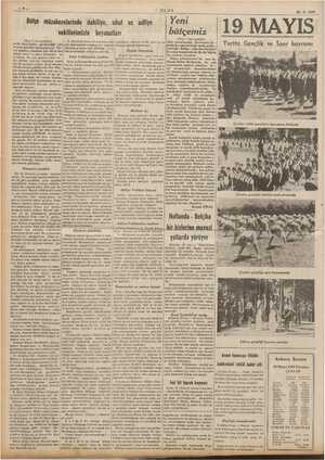  kk 1, ko lalala OR ŞİLE ULUS 25.5.1939 Bülçe müzakerelerinde dahiliye, sıhat ve adliye Yeni 19 MAYI S vekillerimizin |...