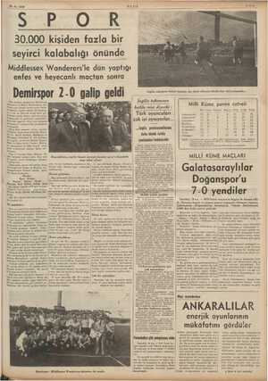    i Manara” Tarif ör 19-6. 19-6. 1939 ULUS B PUR 30.000 kişiden fazla bir seyirci kalabalığı önünde Middlessex Wanderers'le