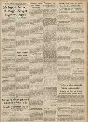   KT 7 27-6. 1939 | Payas'taki hudut Tema ve taşı Halkevi müzesinde (Başı 1 56 Japon - Mançu 14 Mogol-Sovyet tayyaresi ir...