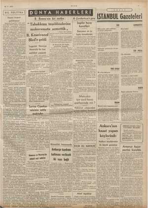    10-7 -1939 | DIŞ POLİTİKA Harici ticaret politikamız Müstakil Grup Reis Vekili muh - verem Bay Rünâ Tarhan tarafından biri