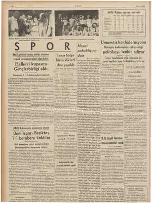    ULUS 10-7 -1939 Milli Küme puvan cetveli Maç Galip Berabere Mağlup Atuğı Yediği Puvan Demirspor eş Tm 5 Galatasaray 14 İl o