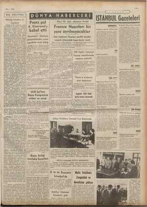    12-7-1939 DIŞ POLİTİKA Danzig meselesi ve İngilter bin e ni araştı. a riesinde m vuzuhi epler arasında B Tan & izle ingiliz
