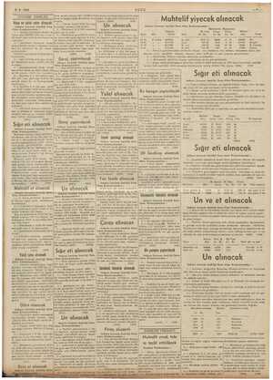      5-9-1939 U LUS LEVAZIM AMİRLİĞİ kuru ot kapalı Arpa ve yulaf salın Sr Ankara azım si i Satm Alma Komisyonun: 1 — Antal m