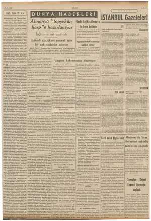    9-9.1939 ULUS DIŞ POLİTİKA | Almanya ve Sovyetler an » So aktının imza- sından sonra biri orta, diğeri de i a'nın iki...