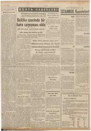    j 11-9. 1939 ULUS | DIŞ POLİTİKA e yanlış hesabi - Sovyet pak Seni taliğ den harbi ilme ye d imişler. M 7 Polonya R alaği