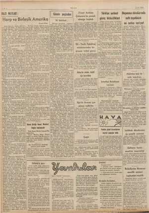    Eee ULUS 0-9 -1939 BAZI NOTLAR: Harp ve e Birleşik Amerika Kemal UNAL. Ziraat Bankası Çukurova'da pamuk almağa başladı...