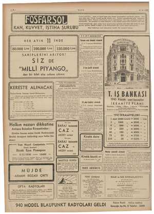    — ULUS 4-11 - 1939 FOSFARSO en hayati kısmı olan kırmızı yuvarlacıkları tazeliyerek çoğaltır. Tatlı iştah az eder. Vücüde