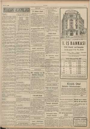  26-11-1939 OKULLAR 771 ballaniye alınacak Kiralık : Kiralık konforlu daireler — Yenişehir- de Yüksel caddesinde Mimar Kemal