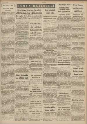    15-12: 1939 KARLI ge . MR - Fransız DIŞ POLİTİKA Yeni isveç işbirliğinden bahsetti ii bi Bl İsveç Milli Birlik Il ..,. Para