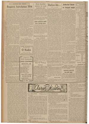  Ziraat Enstitüsü Bugünü hatırlatan 1914 seyahatine çıktı Gazete saylalarının fahdidi kararı yürürlüğe giriyor müstahsillerine
