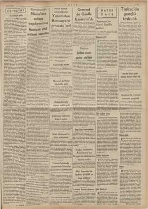    11/10/1940 hassa # Dış POLİTİKA Birmanya yolu İngiltere ile Japonya arasındaki münasebetler, ee deni- len alaka üzerind le