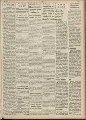  RA pe” 18/1/1941. e oy m ——. m m Amerika'da HARP tehlikesinin arttığını günden güne iyileşiyor B. Knox ki: İngiltere'ye...