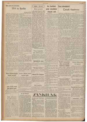  Birinci umumü harp günlerinden: 1914 te Berlin Naci Kalmukoğlu resim sergisi Çankırı Belediye Meclisi içlimama Aydın...