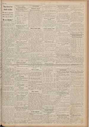  11/4/1941 Yug islavya'nın ebedi dostları Bir Macar gazetesi gazetemizde çıkan Yazı için ne diyor? Biz ne diyoruz Lloyd,...