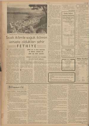    Akdeniz'in ya İ LE inci gibi, Fethiye'nin dağdan ri bir resmi b 0 in ıstüste oldukları şehir 6/9/1941 bol bol nasibedar...
