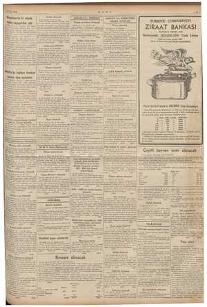  Macaristan'da bir şehirde Mm Bi > Ra Pancar ve havuç alınacak TÜRKİYE CUMHURİYETİ A ZİRAAT BANKASI KURULUŞ TARİHİ: 1888 ee