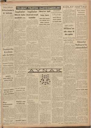  —Z p | 26/10/1942 Türkiye hakkında KIZILAY HAFTASI : gili Libe a'nın Kızıay Ankara bir konferansı İngilizler İngilizler li