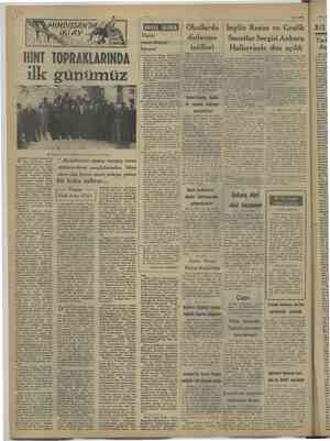  —7— 19/37/1919 “HİNT TOPRAKLARIN ilk günümüz iza ii Karaşi'de Sind başvekili ve gazetecilerle beraber ARCA kasabasmda Kor-
