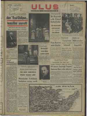    5/1948 “a anramaaaanasa a yada, OW £ i gör” ui ULUS BASIMEVİ PERSEMBE Çankırı Câddesi Ankara ” U Telgraf: ULUS Ankara —7
