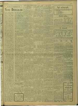    20/10/1943 öLUS wn BİBLİYOGRAFYA YENİ DERGİLER İLİMLER. © Derginin sayısı da zengin yazı” EE e in Gin “okuyucune, tarafın