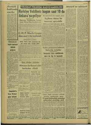    eği 10/11/1918 Atatürk hakkında eserler müddettenberi memle- Profesör da “Ata k bu esere kar; derin sakli mekle öç i tavzif