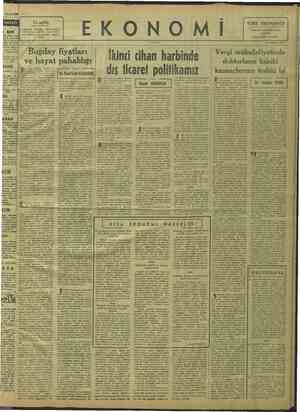    30/12/1948! Bu sayfa Bakana miline ekonomisine E K NOMI Na İ TÜRK EKONOMİSİ Tasarruf fevkalâde sayısı I azılara açıktır.