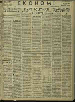    BU SAYFA Türkiye ekonomisine SEKON OMİI TÜRK 7 nci sayısı çıktı embe İl p ————  — —| KİTAPÇILARDA ARAYINIZ ani No. 20 ULUS