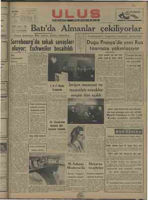    1 ÇARSAMBA LU X SONTESRİN E 1944 öne - | 5 KURUS i Çankırı Caddesi Telgrat adresi ULUS Ankara m İşi Munasebe, İşletme Şefl-