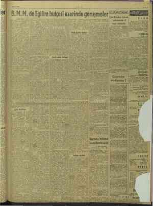    25/12/1946 ULUS B.M. M de bütçesi üzerinde görüşmeler Bayı 4 meli sayfada Jip & erden çıkacıkları, için bir yüksek | kulla