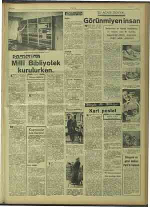    15/7/1947 > sakonimyamıza Milli Kütüpane hazırlık bür SefirMollanrı Milli Bibliyotek e RMİMFİKAR, gam ya erimli uma gi ik