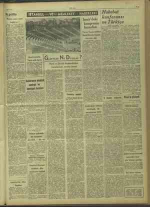    14/8/1947 MD US —.— Dy pala Hububat i ni İzmir'deki Konferansı | kongrenin | V€ 4 ürkiy e Başı rü ye 1947 a mahsul ol ki