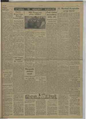    18/1/1948 Filistin i Jhâdiseleri ü Başı 1 inci sayfada £ Rusya'nın Havza'da Birinci Uzun Mehmet kuyusu bitiyor ir yetlerin