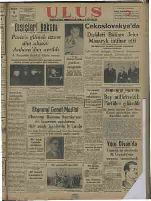    3/1948 PERŞEMBE | orun | Telgraf aâresi: Ulus Ankara Başyazarlık 1340 Umumi Yazı Murakıbı 15080 MART | Yazı işleri...