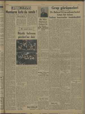      1/5/1948 AĞI GRE ası bugün. saat ıda yapılacaks. eşrirleri “Tica. | apo) hzakeresi, erans | vfik Sağlam i günü saat vih -