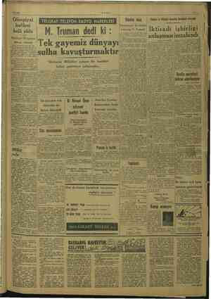    57/7/1948 ULUS Olimpiyat kafilesi belli oldu Kafileye 58 sporcu iştirak edecek Beden “Terbiyesi Genel Md. den: Merkez...