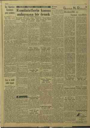    1572/1949 ULUS İsçi Sigortaları Kurumunun geniş yardımları Genel Müdür Dr. Cemal Kipe er izahat veriyor anun, yet gabitlgi