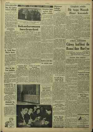    8/3/1949 Sütlüce'deki 'deki infilâk | Dün, ölen işçilerin cenazesi kaldırıldı Başı 1 inci sayfada | EL a bap pe...