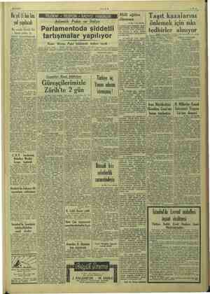    16/3/1949 Bu yıl 15 bin kn. | BEETLE NE YONE Villi eğitim dâvamız Atlantik Paktı ve İtalya Parlamentoda şiddetli |...