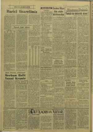  : el İNCELEMELER — | RK Harici a bu maddeler 1938 de rada eeliyezdu. 1938'de 22,5 ai Yi ralık i — İktibas hakkı mahfuzdur —